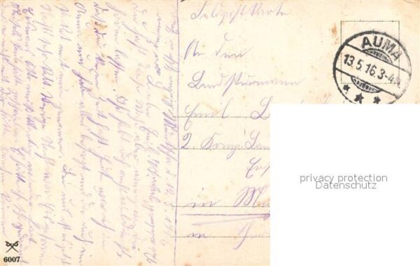Militaria Poesie Mutter Kinder Soldat Auma – Bild 2