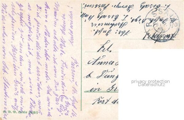 Brieftaube Carrier Pigeon voyageur Blumen Schwarz-Weiss-Rot Frau – Bild 2