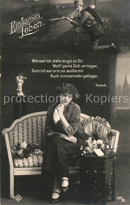 Militaria Poesie Einsames Leben Oratsch