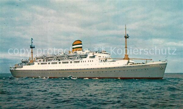 Schiffe Ships Navires S.S. Maasdam Holland-America-Line