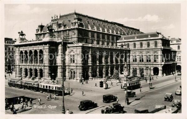 Strassenbahn Wien Oper