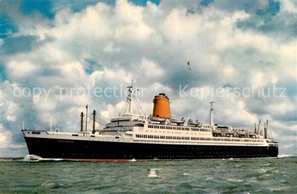 Schiffe Ships Navires T.S. Bremen