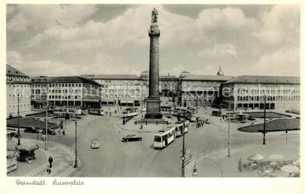 Strassenbahn Darmstadt Luisenplatz