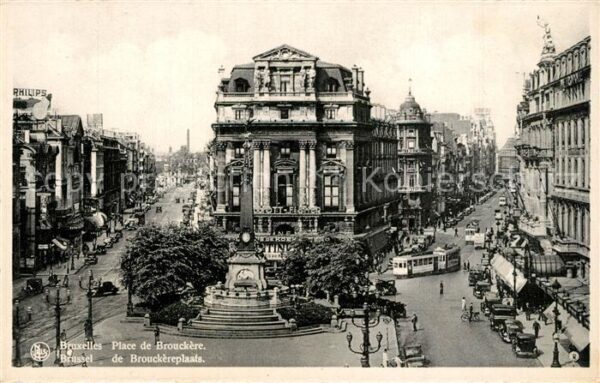 Strassenbahn Bruxelles Place de Brouckere