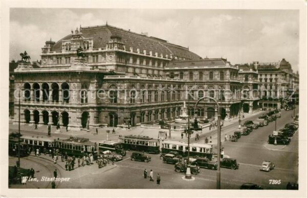Strassenbahn Wien Staatsoper