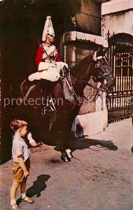 Leibgarde Wache Mounted Guard Whitehall London