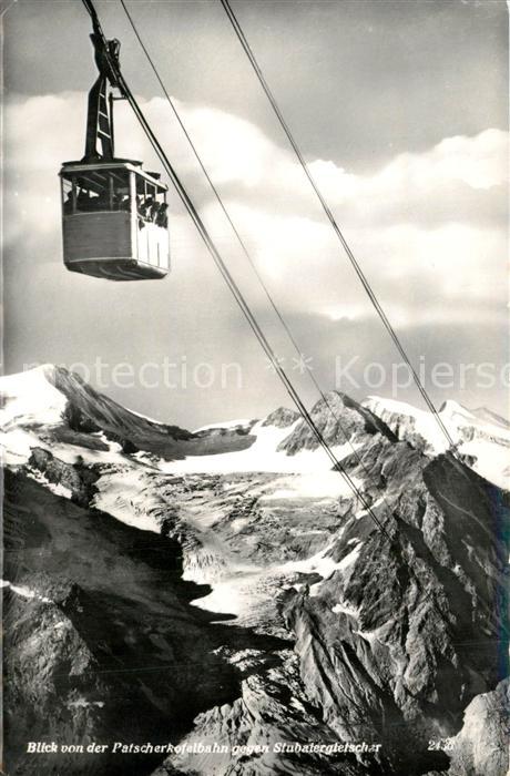 Seilbahn Patscherkofelbahn Stubaiergletscher