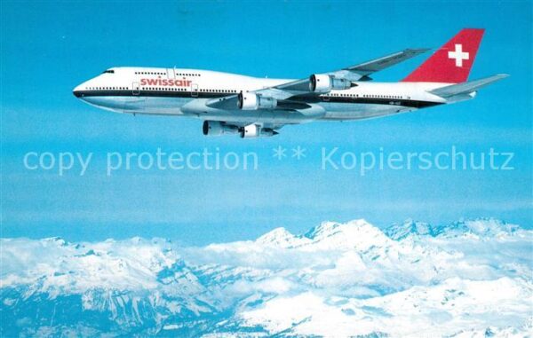Swissair Boeing 747-357