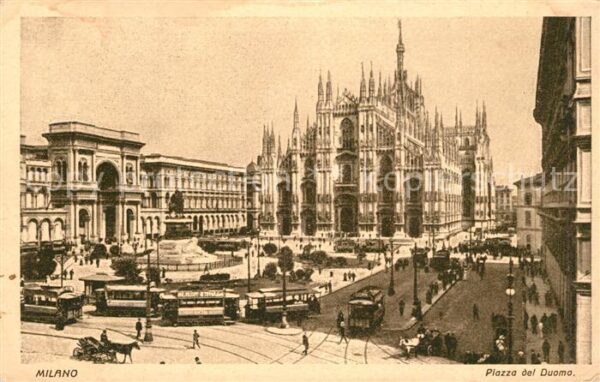 Strassenbahn Milano Piazza del Duomo
