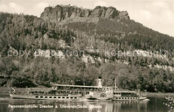 Dampfer Seitenrad Dresden Lilienstein S?chsische Schweiz