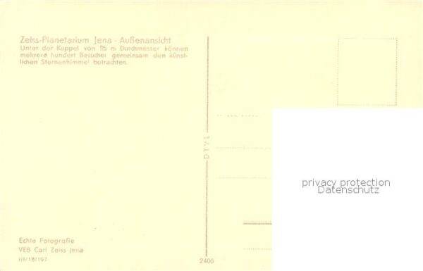 Planetarium Zeiss Jena – Bild 2