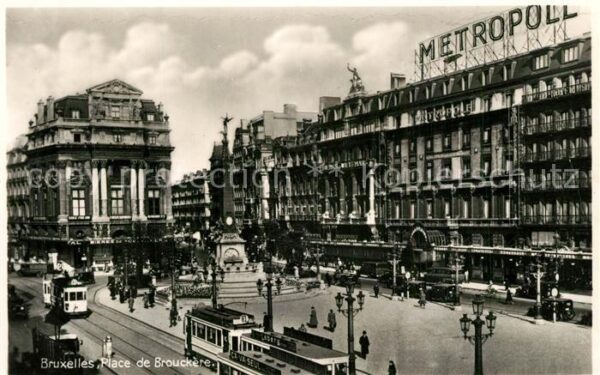 Strassenbahn Bruxelles Place de Brouckere