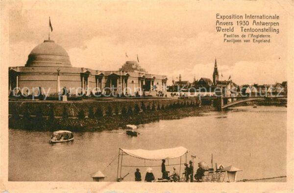 Exposition Internationale Anvers 1930 Pavillon de l'Angleterre