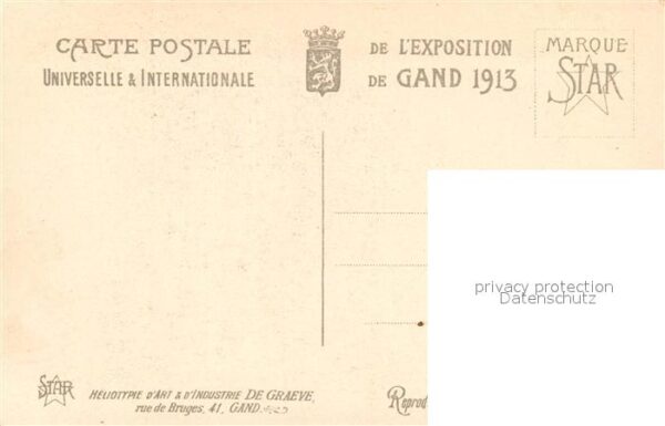 Exposition Universelle Gand 1913 – Bild 2