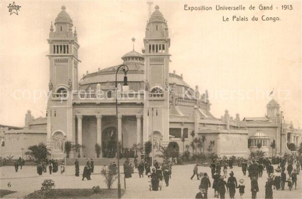 Exposition Universelle Gand 1913 Palais du Congo