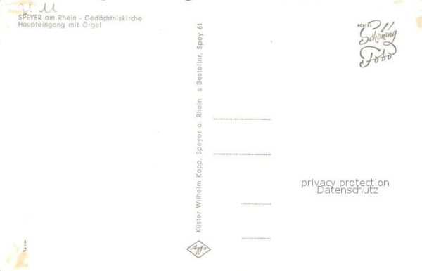 Kirchenorgel Speyer Ged?chtniskirche – Bild 2