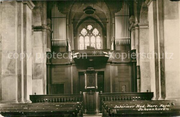 Kirchenorgel Kerk Schoonhoven