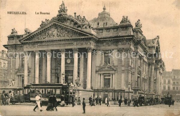 Strassenbahn Bruxelles Bourse