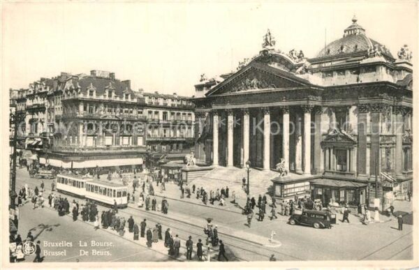 Strassenbahn Bruxelles Bourse