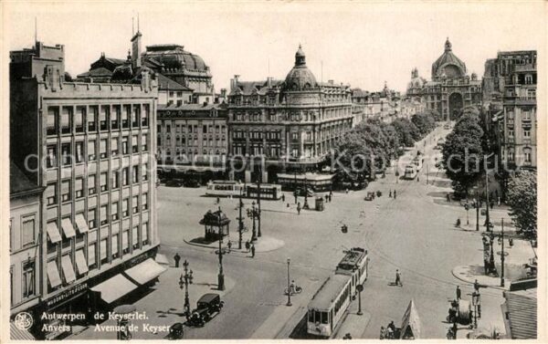 Strassenbahn Antwerpen Keyserlei