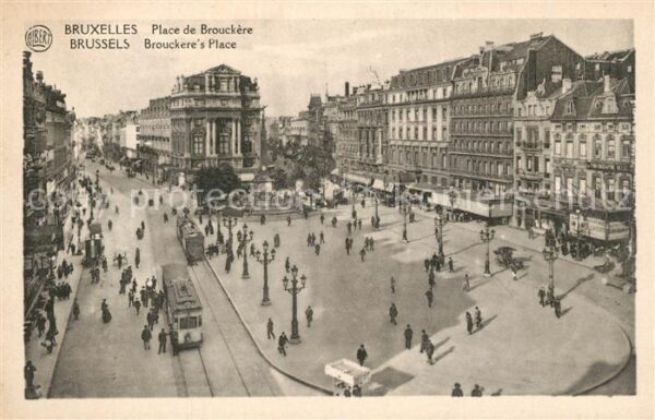 Strassenbahn Bruxelles Place de Brouckere