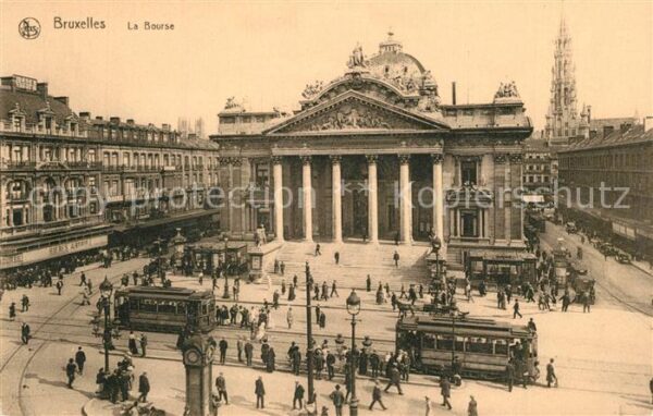 Strassenbahn Bruxelles Bourse