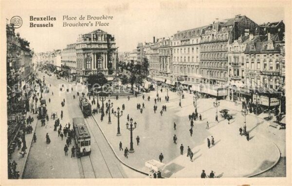 Strassenbahn Bruxelles Place de Brouckere