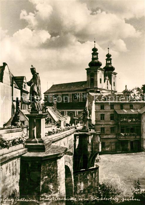 Foto Popp Nr. 116 Glatz Schlesien Minoritenkirche