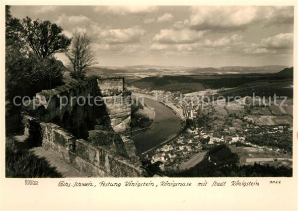 Foto Hahn Nr. 3022 Festung K?nigstein K?nigsnase
