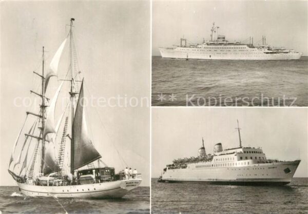 Schiffe Ships Navires Segelschulschiff Wilhelm Pieck MS V?lke