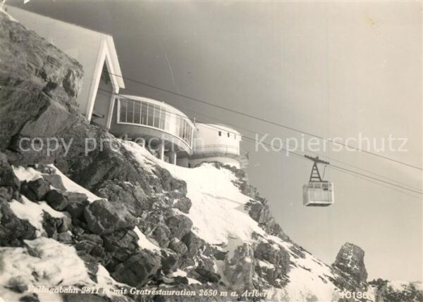 Seilbahn Vallugabahn Gratrestaurant Arlberg