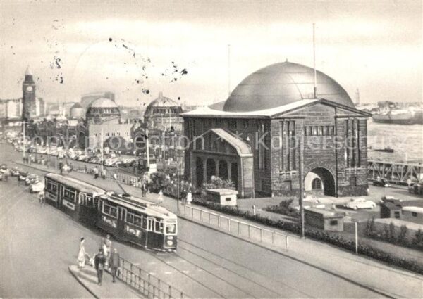 Strassenbahn Hamburg Elbtunnel