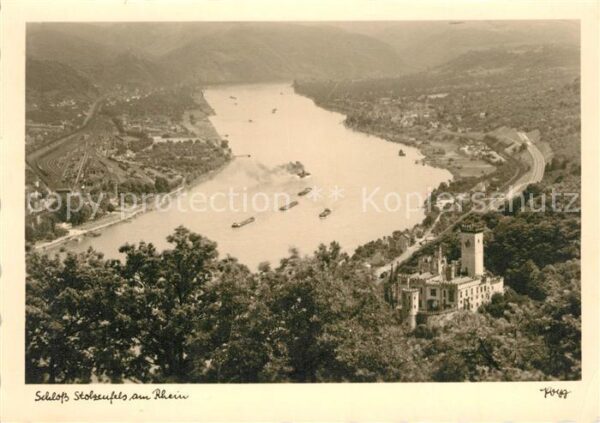 Foto Popp Nr. Schloss Stolzenfels am Rhein