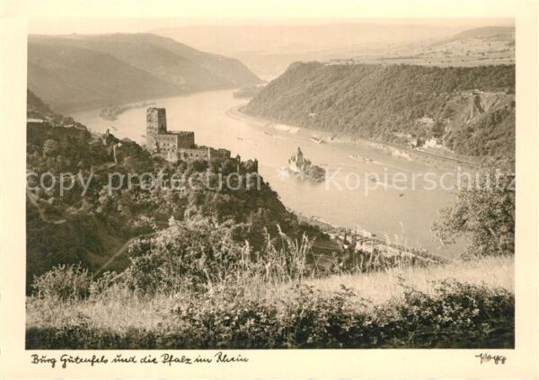 Foto Popp Nr. Burg Gutenfels Pfalz