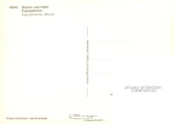 Zahnradbahn Station und Hotel Eigergletscher M?nch – Bild 2