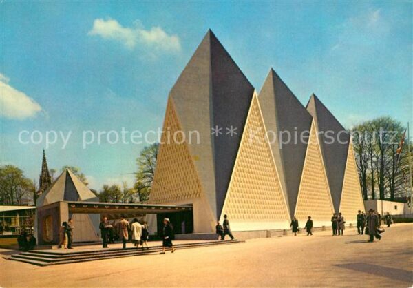 Exposition Universelle Bruxelles 1958 Pavillon Grande Bretagne