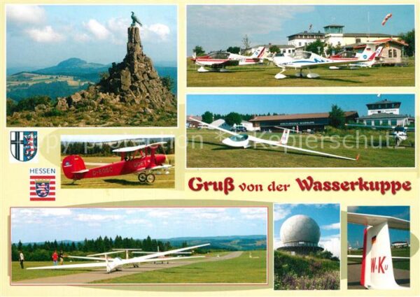 Segelflug Gliding Vol-Voile Vuolo-a-Vela Wasserkuppe Rh?n Fliegerdenkmal
