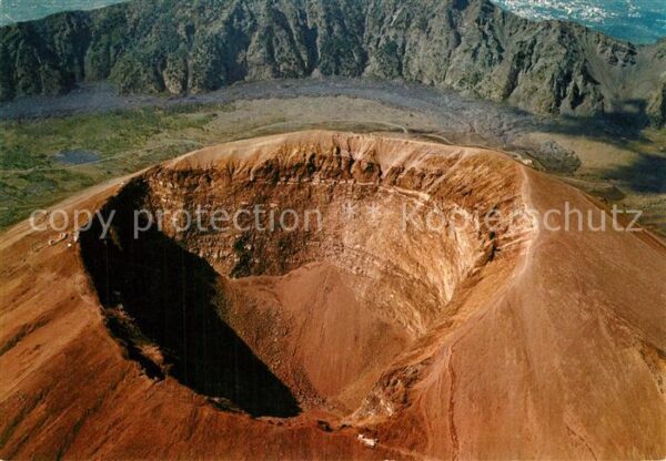 Vulkane Geysire Vulcans Geysers Napoli Vesuvio Cratere Veduta Aerea