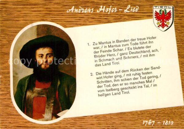 Hofer Andreas Lied