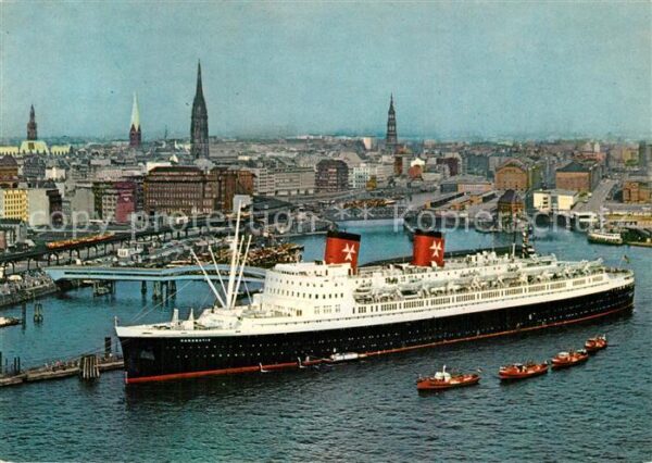 Dampfer Oceanliner Hanseatic Hamburg