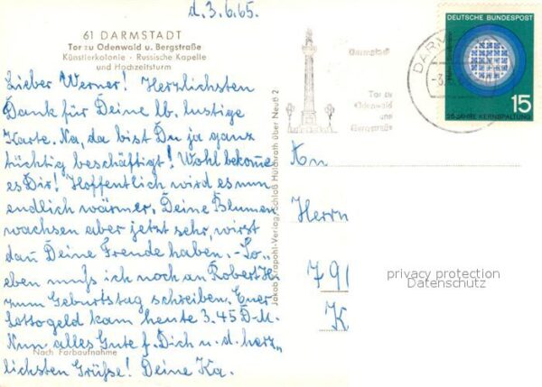 Russische Kapelle Kirche Darmstadt K?nstlerkolonie Hochzeitsturm – Bild 2