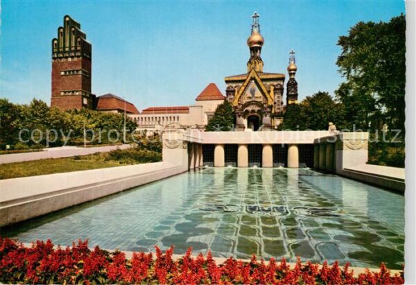 Russische Kapelle Kirche Darmstadt Hochzeitsturm