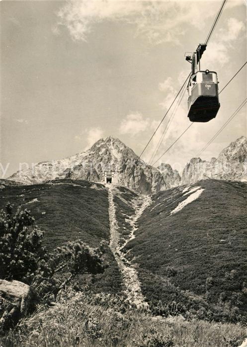 Seilbahn Vysoke Tatry Lanovka na Lomnicky Stit