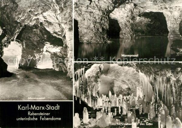 H?hlen Caves Grottes Karl-Marx-Stadt Rabensteiner Felsendome