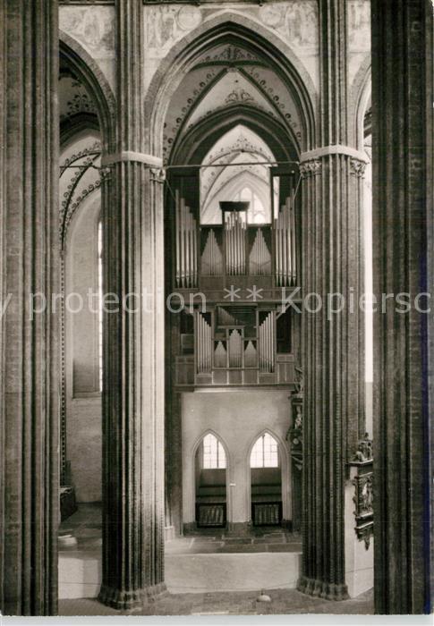 Kirchenorgel L?beck Marienkirche