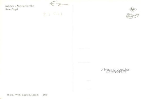 Kirchenorgel L?beck Marienkirche – Bild 2