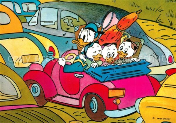 Disney Walt Donald Duck Tick Trick und Track Auto