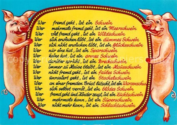 Schweine Humor