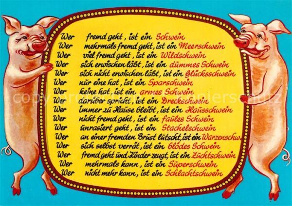 Schweine Humor