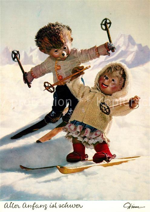Mecki Nr. 329 Skifahren